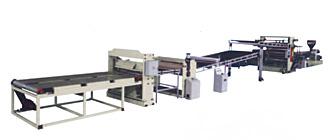 KR serie de placa de plástico (hoja) Extrusión de línea